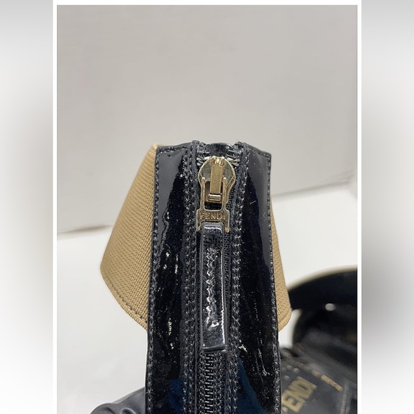 Stunning FENDI Vernice Elastico Heels! - Picture 12 of 13